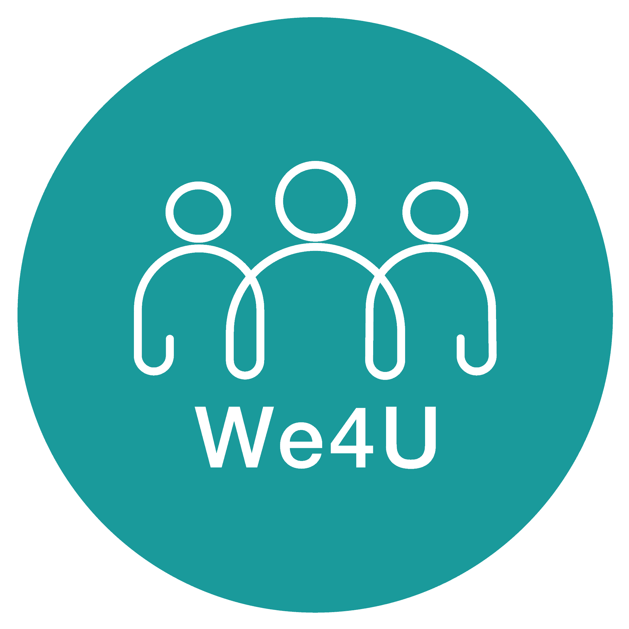 We4U Logo rond